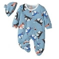 thumbnail image 1 of URMAGIC Baby Boy's Romper Jumpsuit, Organic Cotton One-Piece Coverall 0-12 Months, 1 of 3