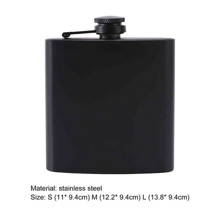 

SUZY Whiskey Flask 6oz/7oz/8oz Easy to Clean Anti-rust Useful Sealed Well Pocket Flagon