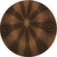 thumbnail image 1 of Ahgly Company Machine Washable Indoor Square Transitional Saddle Brown Area Rugs, 3' Square, 1 of 7