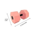 thumbnail image 4 of Dadatutu 2-Pack Aquatic Dumbbell, High-Density Eva-Foam Water Weights for Pool Aerobics, Unisex Adult Fitness Equipment, 4 of 5