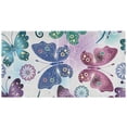 thumbnail image 2 of Colorful Butterfly Hardcover 3 Ring Binder 1.5 inch Round Rings with Interior Pockets Binders Organizer Office School 1 Pack, 2 of 9