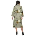 thumbnail image 3 of Moomaya Printed Bath Robe Girls Sleepwear Cotton Long Nightwear Loungewear, 3 of 6