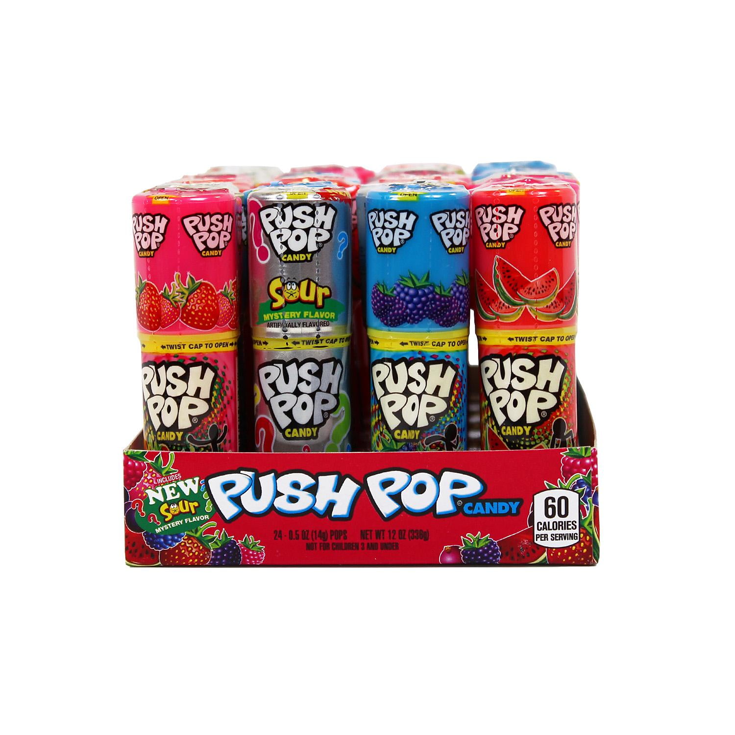 Push Pop Candy Assorted Flavors (24 ct.) 