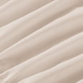 thumbnail image 2 of Elegant Comfort 4-Piece Microfiber Bed Sheet Set, King, Cream - Deep Pocket, 2 of 9