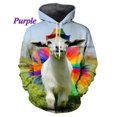 thumbnail image 3 of Sudadera con capucha con estampado de ovejas divertidas y personalidad para hombre, moda informal, unisex, estampado 3D de animales, sudaderas gráficas, tops, 3 of 5