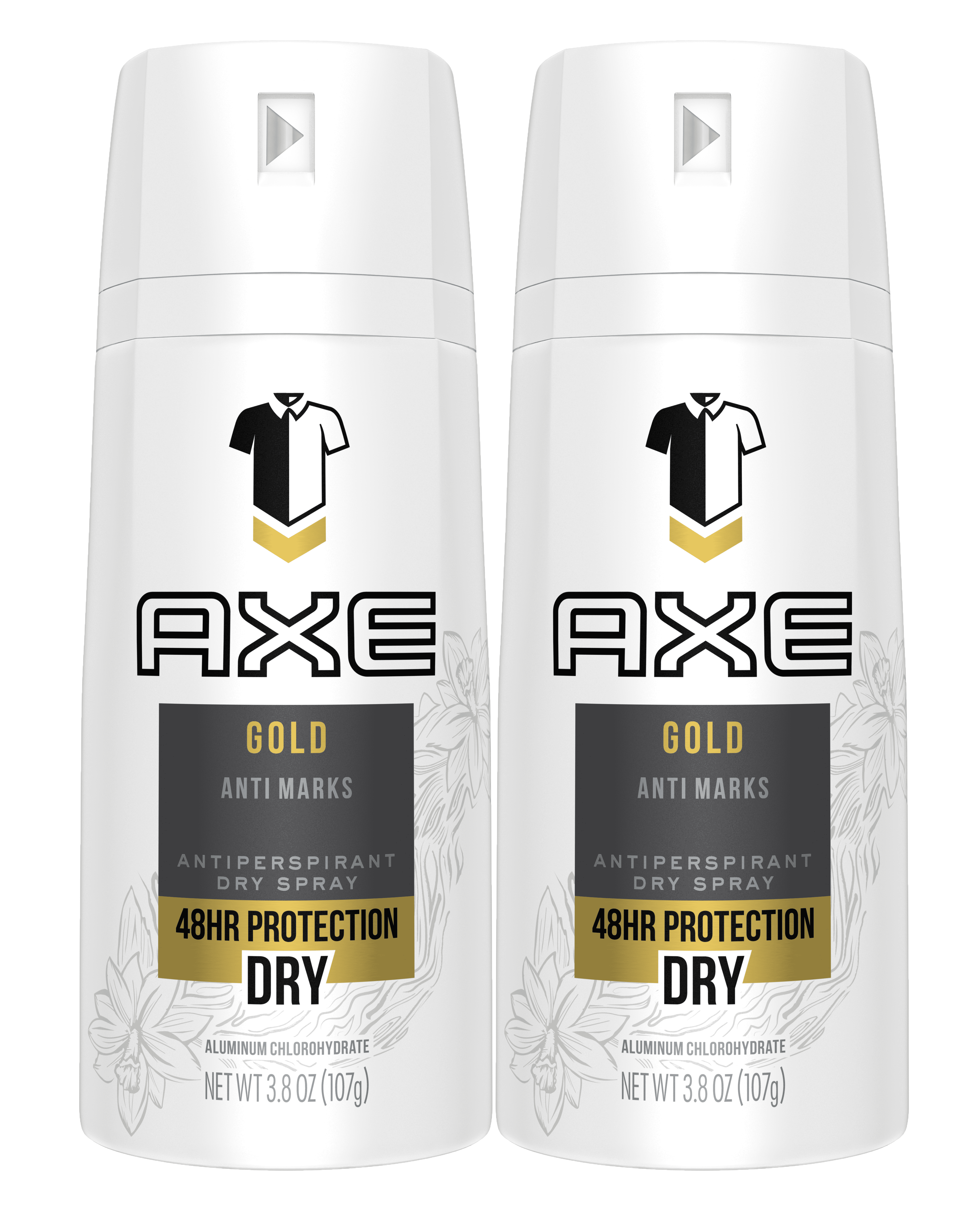 Factuur weerstand bieden Eenheid 2 Pack) AXE Signature Gold Dry Spray Antiperspirant Deodorant for Men, 3.8  oz - Walmart.com