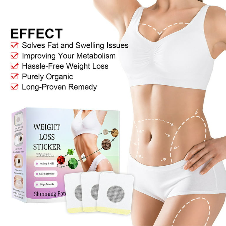 Slimming Detox Belly Button Patch,Perfect Detox Slimming Patch,1 box  (30pcs) 