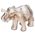 thumbnail image 3 of Elephant Statue Retro Style Synthetic Resin Exquisite Workmanship Elegant Decoration Symbolizing Prosperity and  Luck, Perfect Gift for Family and Friends, 3 of 7