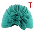thumbnail image 2 of Odeerbi Baby Hats Boys Girls Hats Toddler Cute Knitted Cloth Solid Color Pleated Bow Hat Headband Accessories, 2 of 4