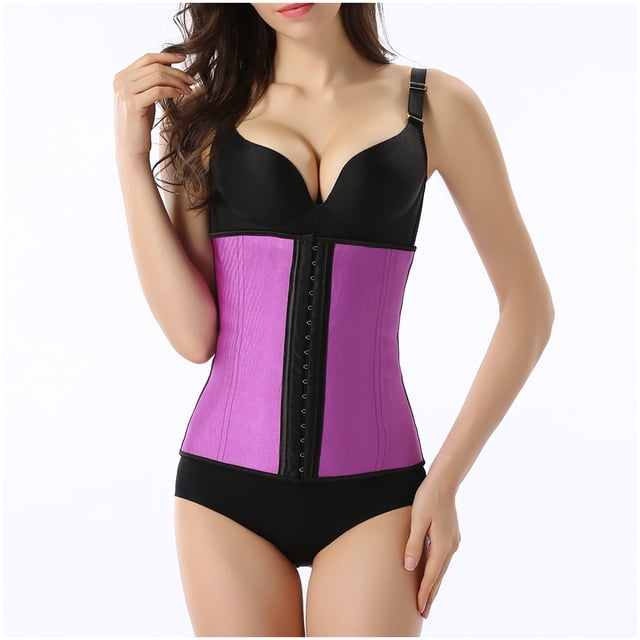 Corsé de corte para mujer, corsé de cintura corta con marco de acero, ropa moldeadora de cuerpo, corsé de cintura, ropa interior moldeadora de cuerpo, chaleco moldeador de cuerpo Fridja nalpqowj30946