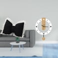 thumbnail image 2 of Cojín con lazo bonito,Almohada con forma de lazo,bonito cojín decorativo con lazo,Funda de almohada con lazo suave y cómodo adorno,Reloj de pared,Reloj de pared decorativo para baño y, 2 of 8