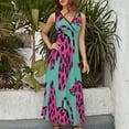 thumbnail image 4 of Leopard Print Pattern Sleeveless Dress Female Clothing Dress Women Summer 2025 Dress, 4 of 7