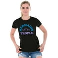 thumbnail image 4 of Mermaids are Better Than People Funny Womens Fitted Plus Size Graphic Tee Brisco Brands 2X, 4 of 5