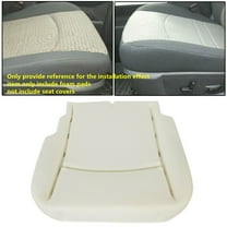 Kojem Driver Bottom Seat Foam Cushion Pad Insert White for 2009-2018 Dodge Ram 1500 2500 3500