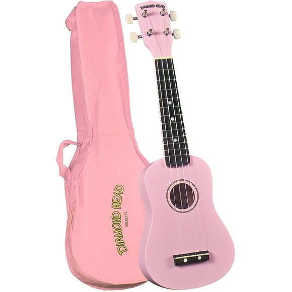 Diamond Head DU-110 Arc-en-Ciel Soprano Ukulélé - Rose