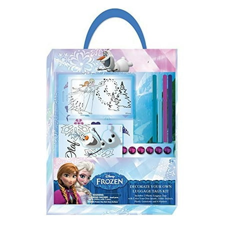 Disney Frozen Decorate Your Own Luggage Tags Kit