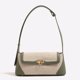 thumbnail image 2 of Bolso Hobo para Axila para Mujer Bolso Con Asa Superior Retazos Bolso Compras Informal (verde), 2 of 8