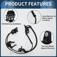 thumbnail image 4 of Unique Bargains ABS Wheel Speed Sensor Front Left ABS Sensor Anti-lock Braking System Sensor No.8954348050 for Lexus RX350 2010-2015, for Lexus RX450h 2010-2015, 4 of 7