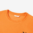 thumbnail image 3 of PatPat Family Matching Orange Terry Tank Top and Bodycon Tank Dress Sets, 3 of 5