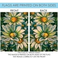 thumbnail image 5 of Toland Home Garden Dancing Daisies Flowers Flower Flag Double Sided 12x18 Inch, 5 of 5