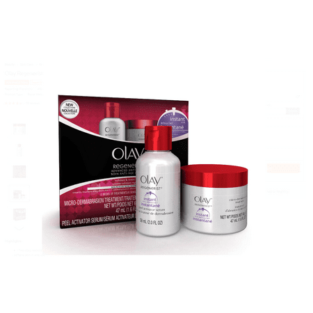 Olay Regenerist Instant Fix Exfoliate & Renew System, 1 Kit