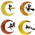 thumbnail image 5 of Halloween Molds For Resin Jewelry Moon Witch Molds For Candles DIY Crafts, 5 of 5