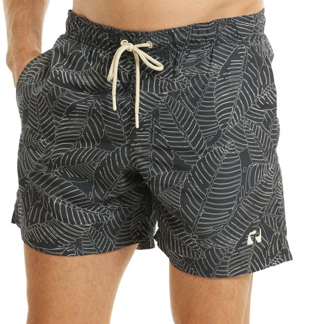 RIPT Essentials Shorts de Bain Homme Imprimé Feuille