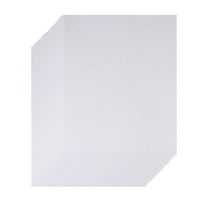 20 Heat Shrink Film Sheets for DIY Crafts - White