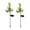 #0938-White, variant on Kieccall Solar 4 Head Rose Light Artificial Flower LED Lamp 2 Pack Waterproof for Garden Patio Yard Outdoor Decorative Lighting