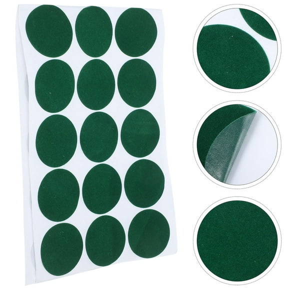 UPGRATOR 1 Ensemble d'Autocollants Verts pour Table de Piscine à Pois pour l'Entretien de la Table