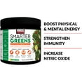 Smarter Greens Superfoods + Energy Powder, Greens Powder with Plant