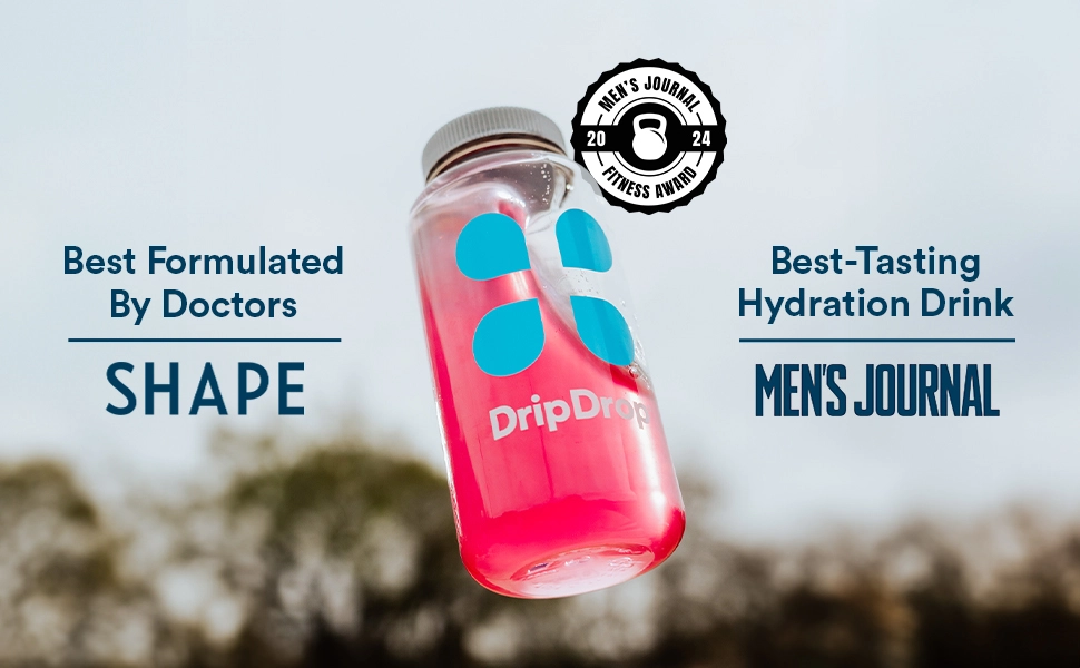 DripDrop Zero Sugar Electrolyte Drink Mix, 40 Servings