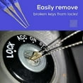 thumbnail image 2 of Broken Key Extractor, Key Removal Kit Door Lock Car Motorbike Lock Repair Professional Tools Pack Dropshipping, 2 of 5