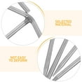 thumbnail image 3 of LOLIPPYY 4-Pack Stainless Steel Tent Stakes Extra for Enhanced Stability and Wind Resistance Outdoor Ground Anchors, 3 of 8