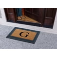 thumbnail image 6 of A1HC First Impression Rubber and Coir, Black/Beige 24" X 39" Heavy Duty Outdoor Monogrammed Doormat, 6 of 10