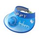thumbnail image 4 of Sombrero con ventilador de refrigeración, ala ancha, gorra de playa, accesorios portátiles Letras azules, 4 of 9