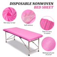 thumbnail image 3 of Sábanas desechables Biubumtu, 100 unidades, impermeables, color rosa, 3 of 7