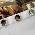 thumbnail image 4 of Castle Fairy Bear Deer Curtains Pack of 2 (42x84 Each),Fishing Hunting Curtains Blackout, 4 of 6