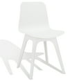 thumbnail image 6 of SAFAVIEH Couture Damiano Classic PP Solid Dining Side Chair, White (Set of 2), 6 of 14