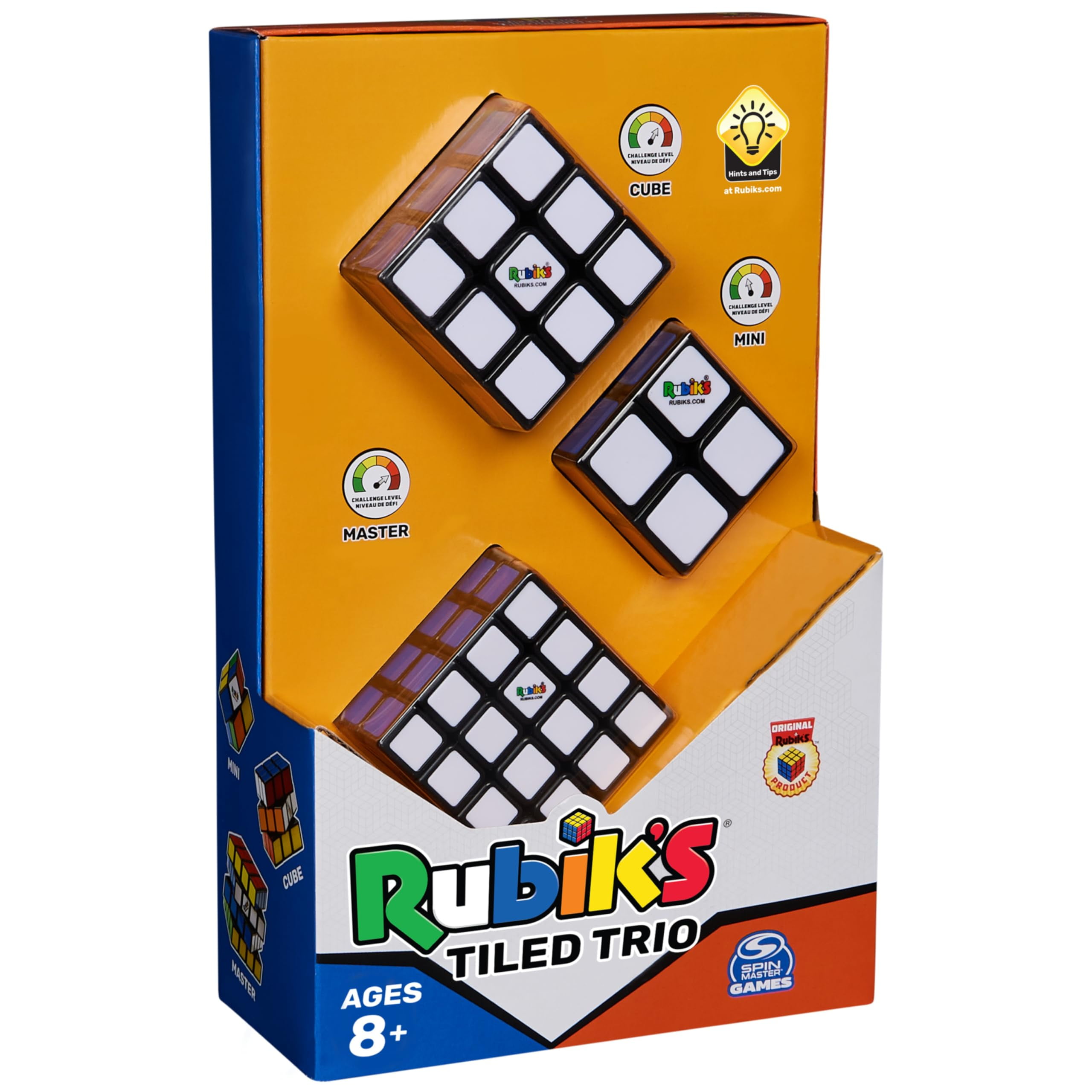 Rubik’s 3 Pieces Cube Tiled Trio Bundle 3D Puzzles