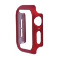 thumbnail image 1 of 1 Pack Compatible pour Boîtier de Montre d'Apple 45mm [Pas de Protecteur d'Écran] Série 8 Série 7, Cadre de Protection de Boîtier de Pare-Chocs en PC Dur Compatible pour iWatch 45mm, Rouge cola, 1 of 5