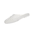 thumbnail image 3 of Domuza Mesh jelly sandals Sandals for Women Clear Beach Sandals Jelly Shoes Closed Toe Slides Comfort Walking Shoes Non-Slip Clear 7.5（EU-39）, 3 of 8