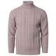 thumbnail image 4 of Suéter de punto de cuello alto para hombre de alta calidad, 4 of 5