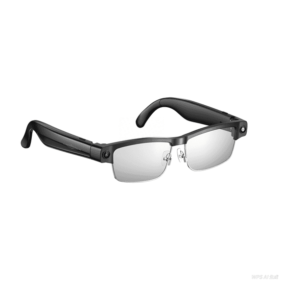 AI Smart Glasses Camera 8MP With Bluetooth, GPT Vision, Voice Control, Bluetooth Call, UV Blue Light Sunglasses