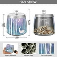 thumbnail image 2 of Yayeee Ashtray with Lid for Cigarette Smokeless Stainless Steel Home Ash Holder, Purple Night Deer, 2 of 7