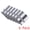 Grey, variant on Unique Bargains 13 x 13 Inches Striped Cotton Showering Bathroom Washcloths Pink 4pk