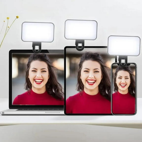 HPDL Video Conference LED Fill Light For Youtube Video Meeting Call Laptop US