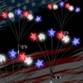 thumbnail image 5 of NSESSHome 4th of July Decorations Outdoor Solar Star Swaying Lights, Garden Stake Lights, Stars Patriotic Lights for Fouth of July Memorial Day Yard Pathway (Star), 5 of 7