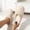 Khaki, variant on Womens Closed Toe Slippers, Fuzzy Slide, Plush Indoor House Shoes, White,Size 9-9.5