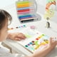 thumbnail image 4 of Organizadores de armario y almacenamiento. Juego de 12 rotuladores de acuarela de punta suave, marcadores acrílicos de artista, rotuladores de pintura de colores brillantes para lienzo, papel y tela., 4 of 6